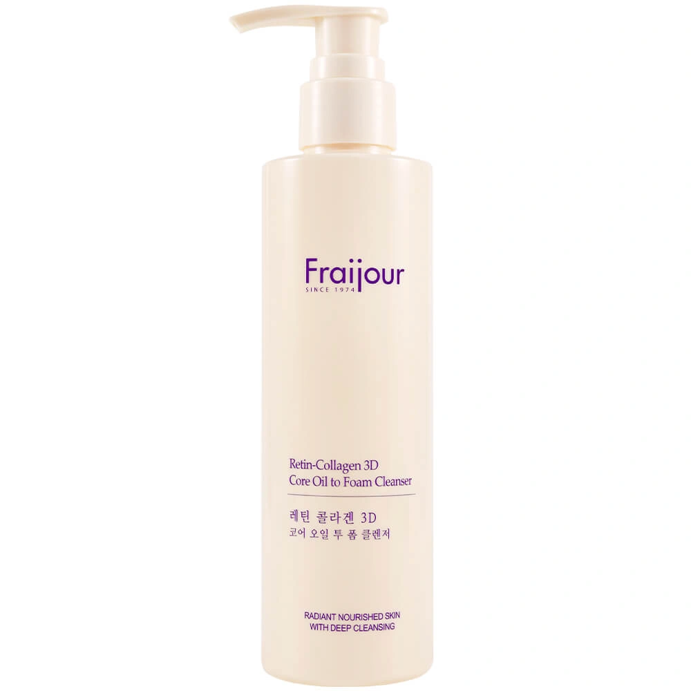 Fraijour Retin-Collagen 3D Core Oil to Foam Cleanser